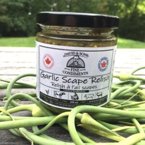 garlic scape relish