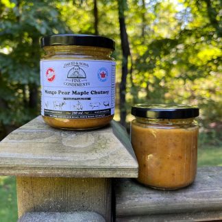 Mango Pear Maple Chutney